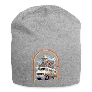 Presidents Day Hippie Van Retro - Jersey-Beanie - Grau meliert - Vorne
