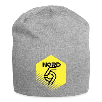 Norden - Jersey-Beanie - Grau meliert - Vorne