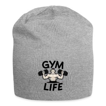 LEBEN IM FITNESSSTUDIO - Jersey-Beanie - Grau meliert - Vorne
