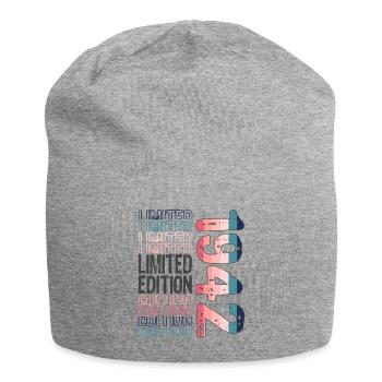 Limited Edition seit 1942 Geburtstag Vintage 1942 - Jersey-Beanie - Grau meliert - Vorne