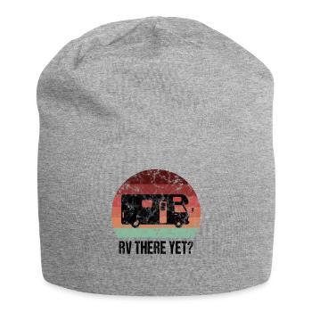 Retro RV there yet? - Wohnmobil Camper Camping - Jersey-Beanie - Grau meliert - Vorne