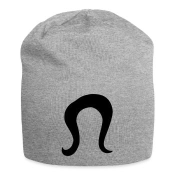 Frisur - Jersey-Beanie - Grau meliert - Vorne