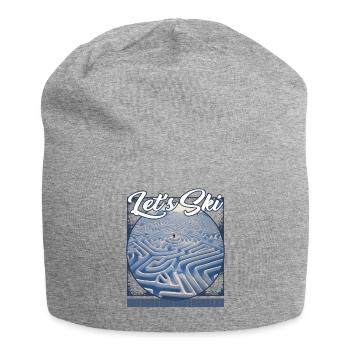 Let's Ski Snowy Labyrinth Luftloipen - Jersey-Beanie - Grau meliert - Vorne