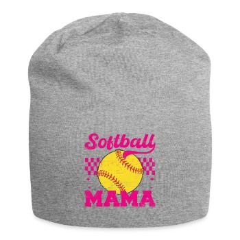 Softballll Mama Maman en détresse pour la fête des mères - Bonnet en jersey - gris chiné - Devant