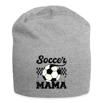 Football Maman Détresse Fête des Mères Maman - Bonnet en jersey - gris chiné - Devant