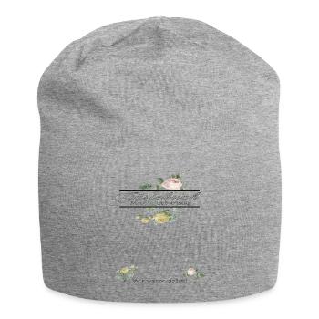 80e anniversaire homme et femme livre d’or - Bonnet en jersey - gris chiné - Devant