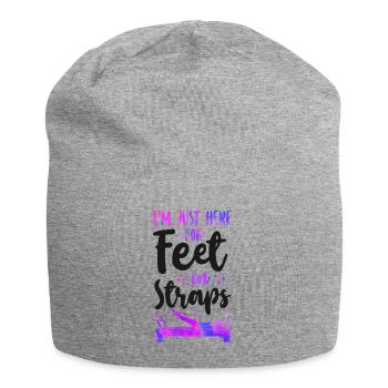 Pilates Instructor Teacher I'm - Jersey-Beanie - Grau meliert - Vorne