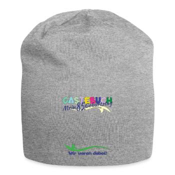 85e anniversaire homme et femme livre d’or - Bonnet en jersey - gris chiné - Devant