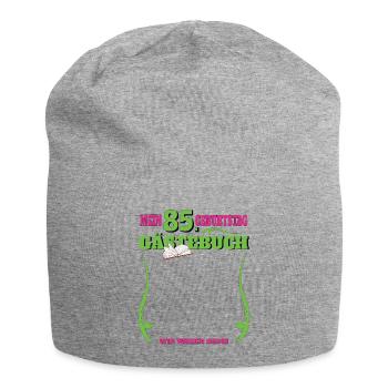 85e anniversaire homme et femme livre d’or - Bonnet en jersey - gris chiné - Devant