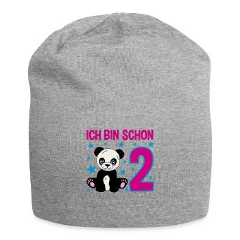 Panda Miracle - Deux ans de bonheur - Bonnet en jersey - gris chiné - Devant