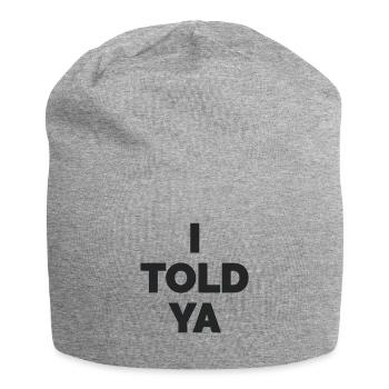 Challengers Zendaya I Told Ya T-Shirt - Bonnet en jersey - gris chiné - Devant