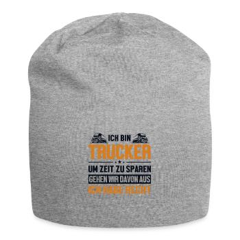 Trucker hat immer Recht Trucker Truckie Legends - Jersey Beanie - heather grey - Front