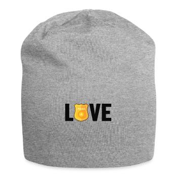 Gardien de prison de l’établissement correctionnel de Love - Bonnet en jersey - gris chiné - Devant