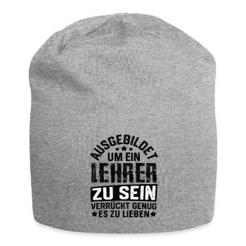 Teacher School Teacher Training Student Teacher - Jersey Beanie - heather grey - Front