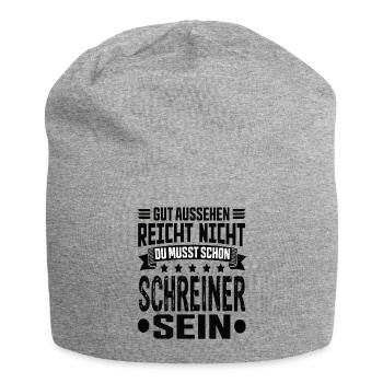 Carpenter Master Carpenter Carpentry Carpentry - Jersey Beanie - heather grey - Front