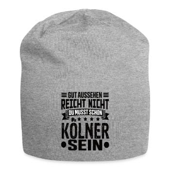 Cologne Cologne NRW Rhineland Cologne Saying - Jersey Beanie - heather grey - Front