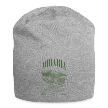 Flowerhorn Cichlid Fish Keeper Streetwear - Jersey-Beanie - Grau meliert - Vorne