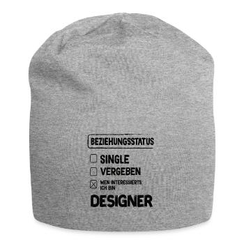 Statut de la relation avec le concepteur - Bonnet en jersey - gris chiné - Devant