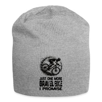 Encore un vélo de gravier Je promets des vélos de gravier - Bonnet en jersey - gris chiné - Devant