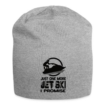 Encore un jet ski Je promets Jet Ski Jet Skis - Bonnet en jersey - gris chiné - Devant