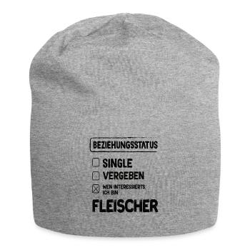 Statut de la relation de boucher Boucher Boucher - Bonnet en jersey - gris chiné - Devant