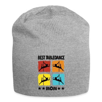 Meilleure maman de danse de table - Bonnet en jersey - gris chiné - Devant