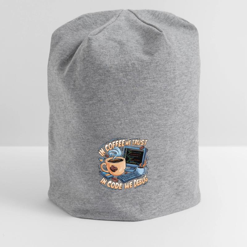 KaffeeCode Debug: In Code Wir Debuggen Jersey-Beanie