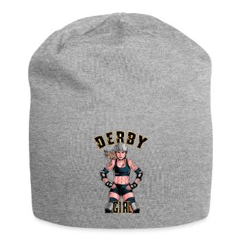 Rollschuhe Roller Derby Rollschuhfahren - Jersey-Beanie - Grau meliert - Vorne