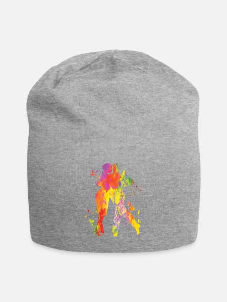 Argentinischer Tango Tanzen Milonga Vals - Jersey-Beanie - Grau meliert