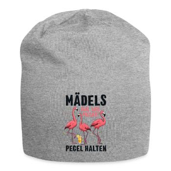 Les filles, peu importe ce qui se passe Maintenir les niveaux - Bonnet en jersey - gris chiné - Devant