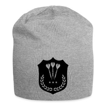 Pinces Armoiries - Bonnet en jersey - gris chiné - Devant