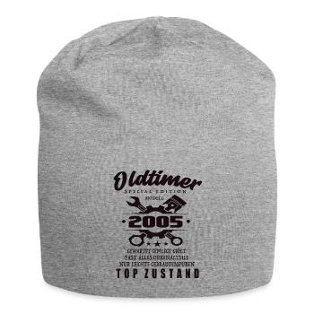 Oldtimer Special Edition Modell 2005 Geburtstag - Jersey-Beanie - Grau meliert - Vorne