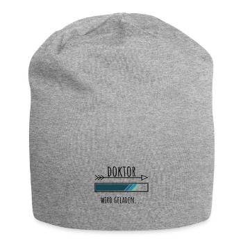 Doktoranten Geschenk Studium - Jersey-Beanie - Grau meliert - Vorne