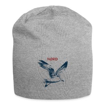 North Seagull - Jersey Beanie - heather grey - Front