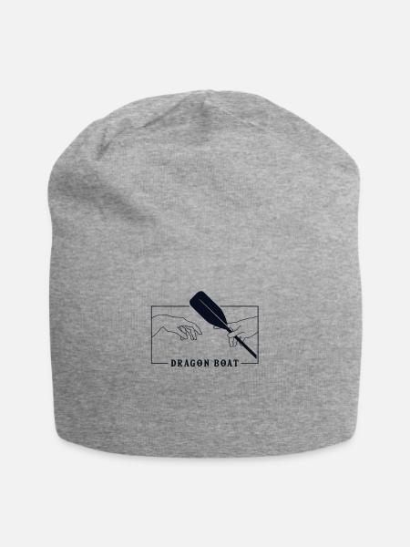 Michelangelo Gründung des Adam Drachenboot Teams - Jersey-Beanie - Grau meliert