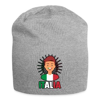 Italia Italian Italian Italy - Jersey Beanie - heather grey - Front