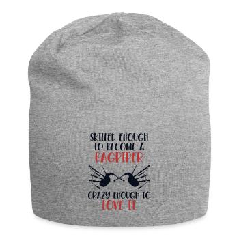 Assez habile pour devenir une sarbacane de cornemuse - Bonnet en jersey - gris chiné - Devant