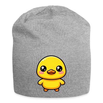 Duckling Duck Duck Duck - Jersey Beanie - heather grey - Front