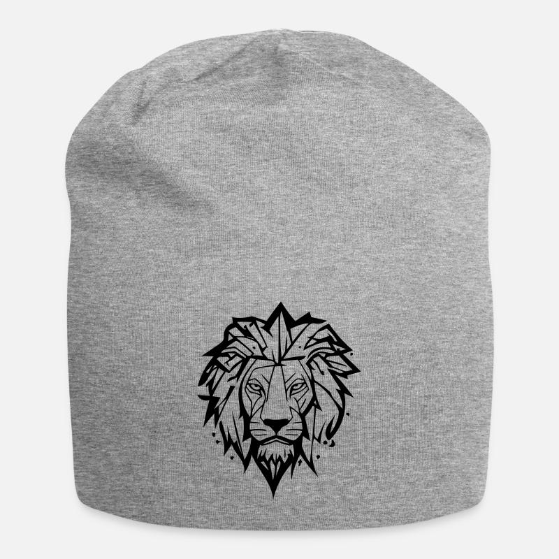 tigre - Bonnet en jersey - gris chiné