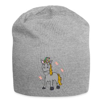 Shaman Horse Pony Shaman Spring - Jersey Beanie - heather grey - Front