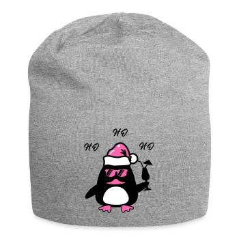 Noël du canard de plage - Bonnet en jersey - gris chiné - Devant