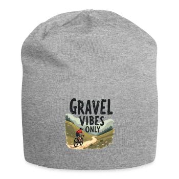 Gravel Vibes Only Gravel Bike Gravel Fahrrad - Jersey Beanie - heather grey - Front