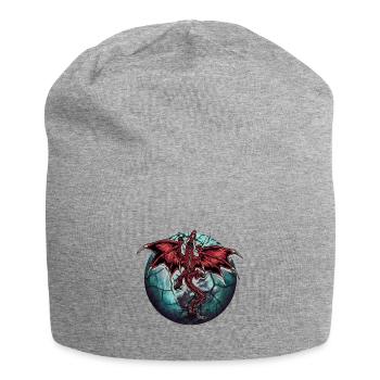 Dragon Dragon Planète Planète - Bonnet en jersey - gris chiné - Devant