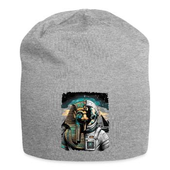 Horus as Futuristic Astronaut Concept - Jersey Beanie - heather grey - Front