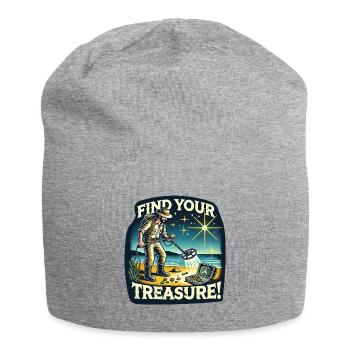 DÉTECTEURS DE MÉTAUX - Bonnet en jersey - gris chiné - Devant
