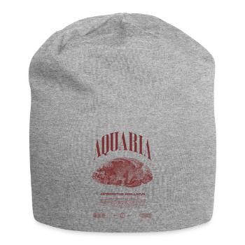 Oscar Fish Keeper Moderne Streetwear - Jersey-Beanie - Grau meliert - Vorne