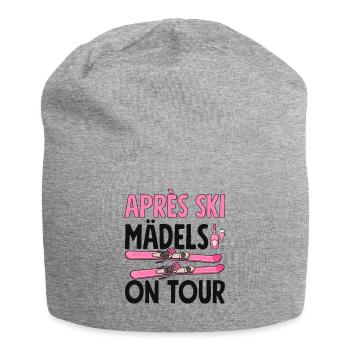 Après Ski Mädels On Tour - Jersey-Beanie - Grau meliert - Vorne