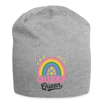 Queef Queen Queefed Humour adulte Queefing - Bonnet en jersey - gris chiné - Devant