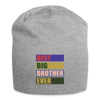 Le meilleur Big Brother de tous les temps ! Meilleur Big Brother de tous les temps - Bonnet en jersey - gris chiné - Devant