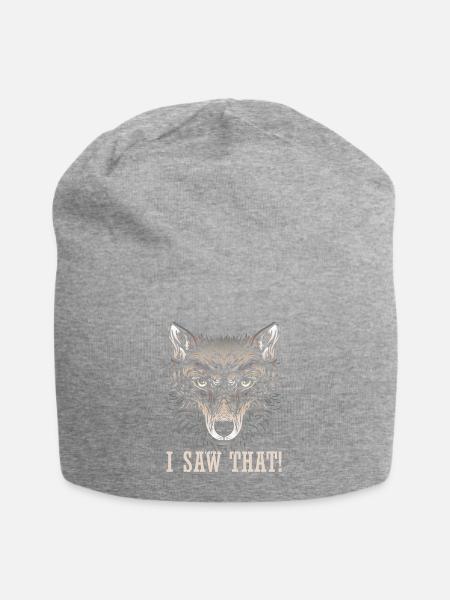Wolf - I saw that - Jersey-Beanie - 